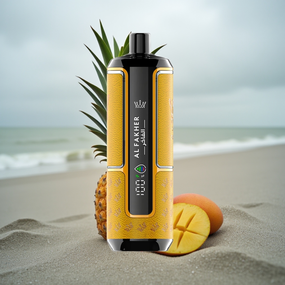 Al Fakher Crown Bar 15K Hypermax DTL 22ml 6mg Mango-Ananas (6mg)
