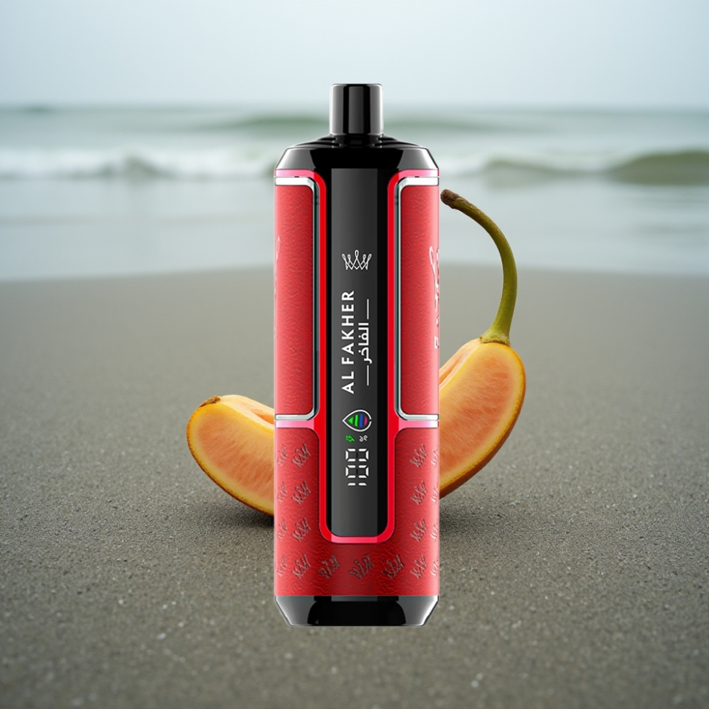 Al Fakher Crown Bar 15K Hypermax Jednorazowy E-papieros Hubba 22ml 600mAh USB-C