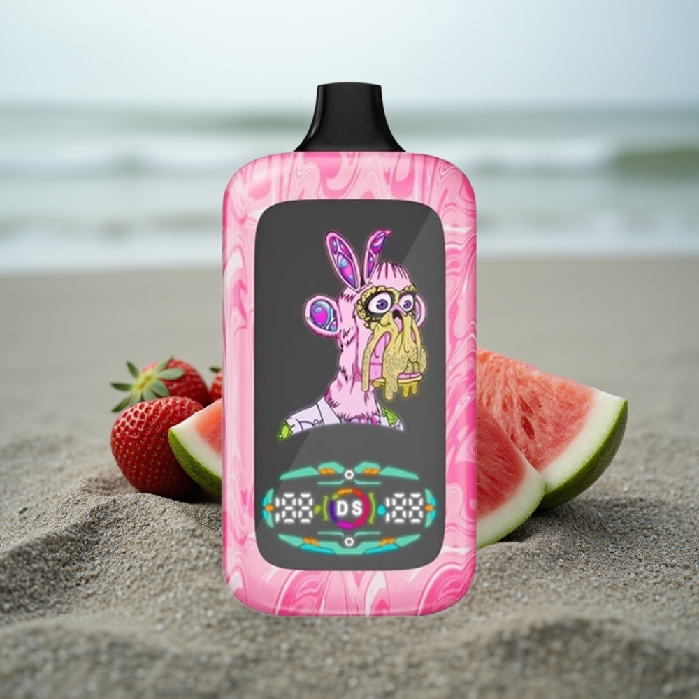 Fumot Digital Monkey 40000 Puff Dual Mesh Coil 850 MAH Truskawka Arbuz