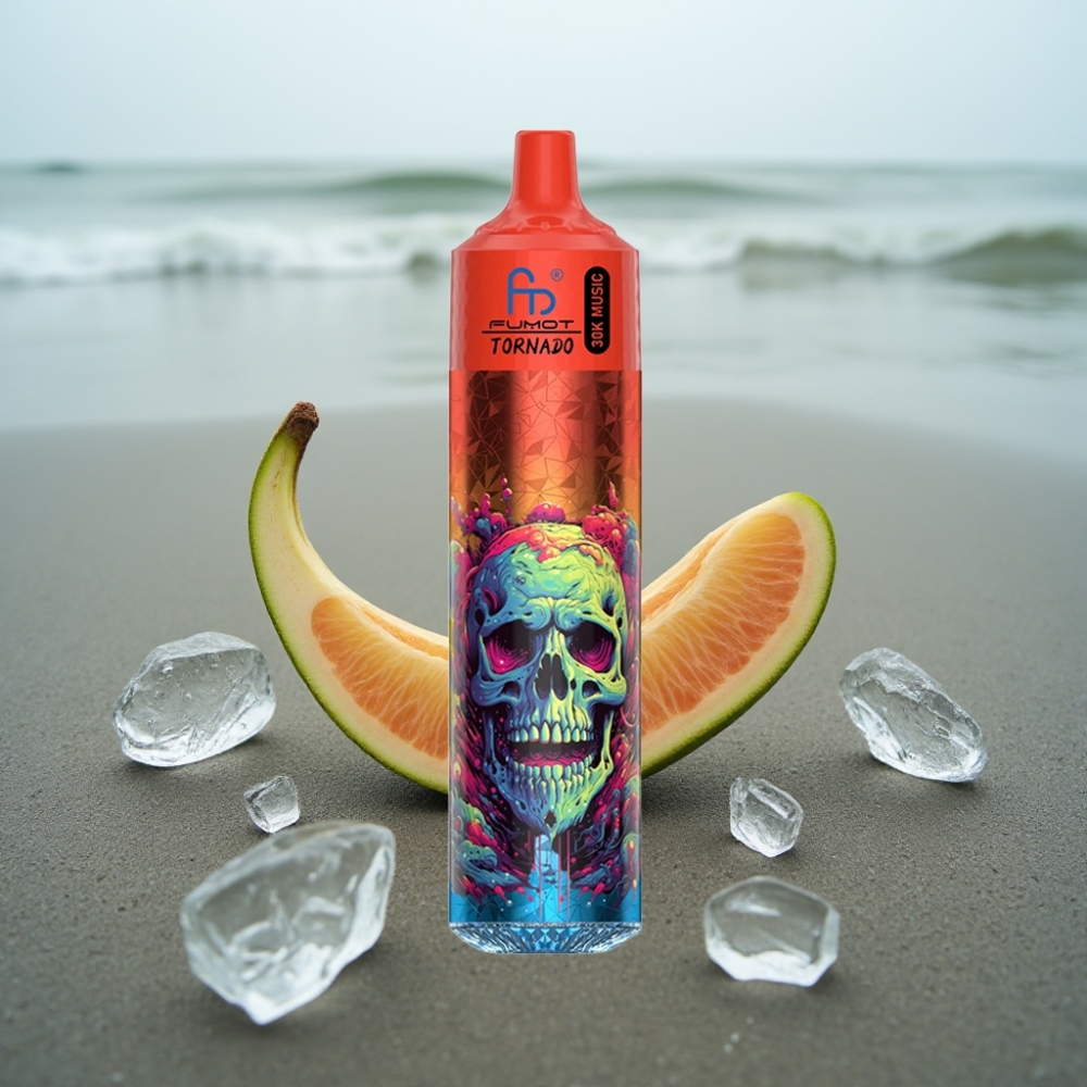 Fumot RandM Tornado 30000 Puffs 30mL 5 LED Lód Miętowy