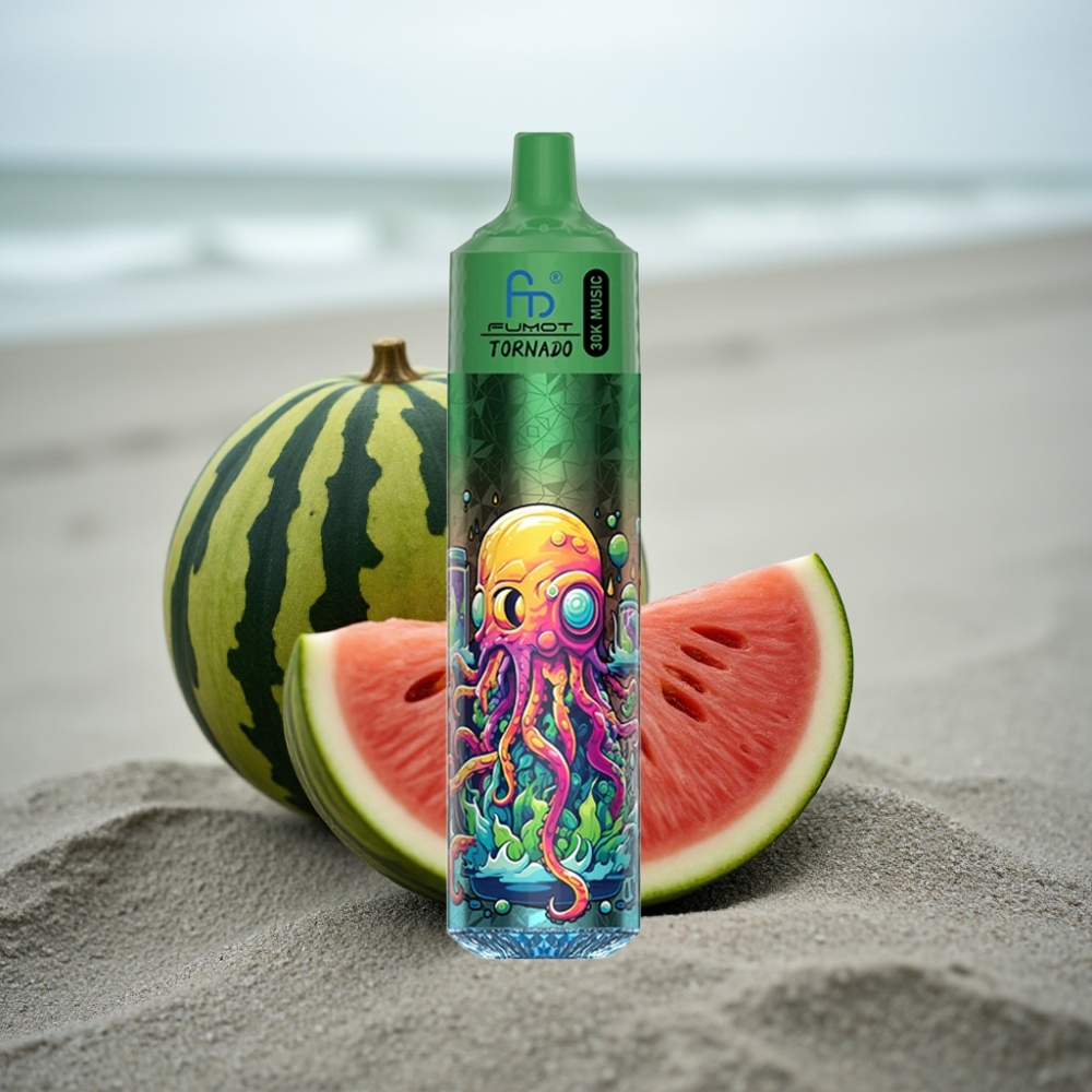 Fumot RandM Tornado 30000 Puffs 30mL Arbuz Melon LED 2/5
