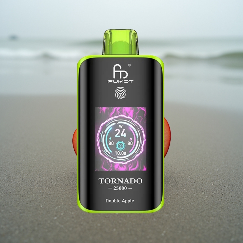 Fumot Tornado 25000 Puffs Pod HD Ekran 700mAh Podwójne Jabłko