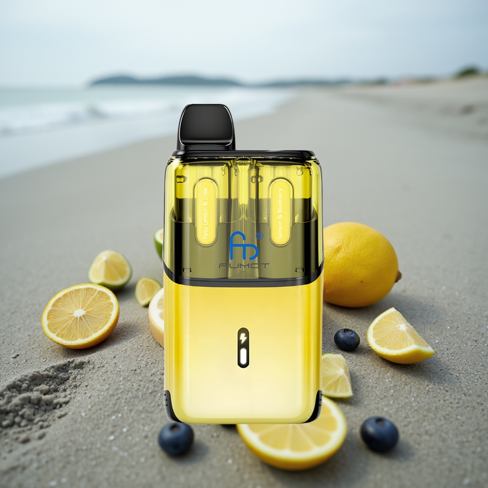 Fumot Ultra T32000 Disposable Vape 32000 Puffów 800mAh Smak Cytrynowo-Limonkowy  Jagodowy
