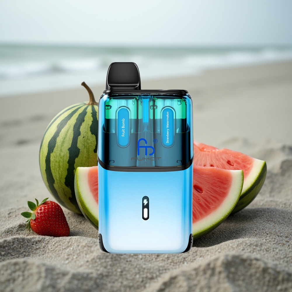 Fumot Ultra T32000 Disposable Vape 32000 Puffów 800mAh Type-C Smak Fruit Bomb - Truskawka Arbuz
