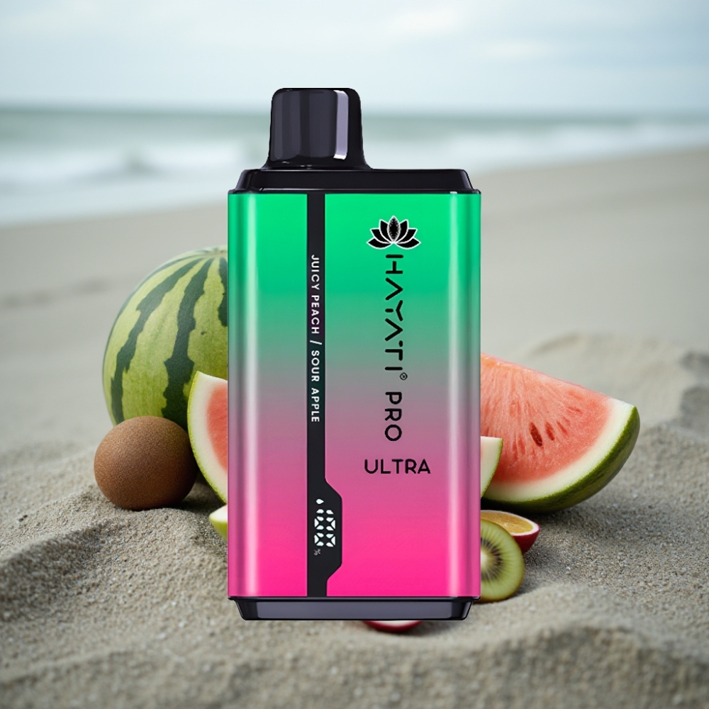 Hayati Pro Ultra 15000 Puffs 2×12ml 2 Arbuz Kiwi Marakuja