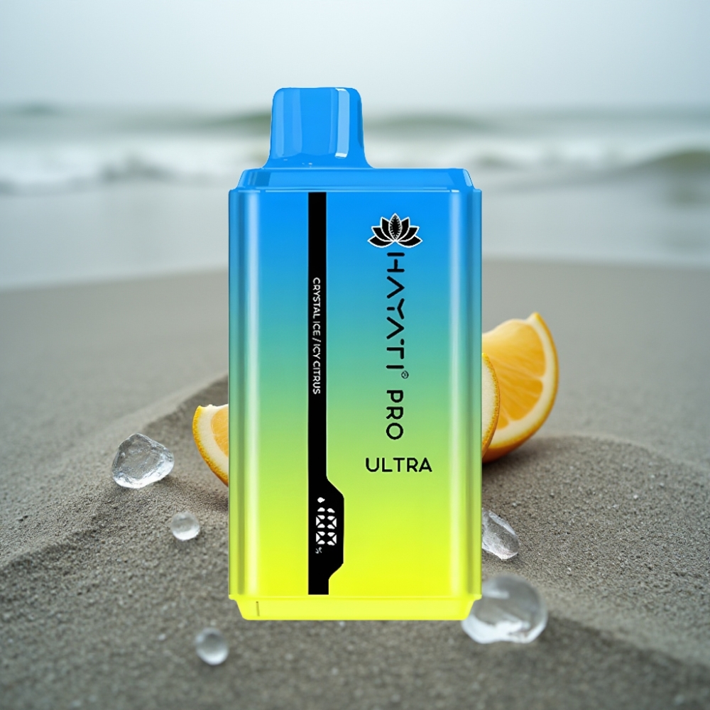 Hayati Pro Ultra 15000 Puffs 2×12ml 2 Kryształowy Lód Icy Citrus