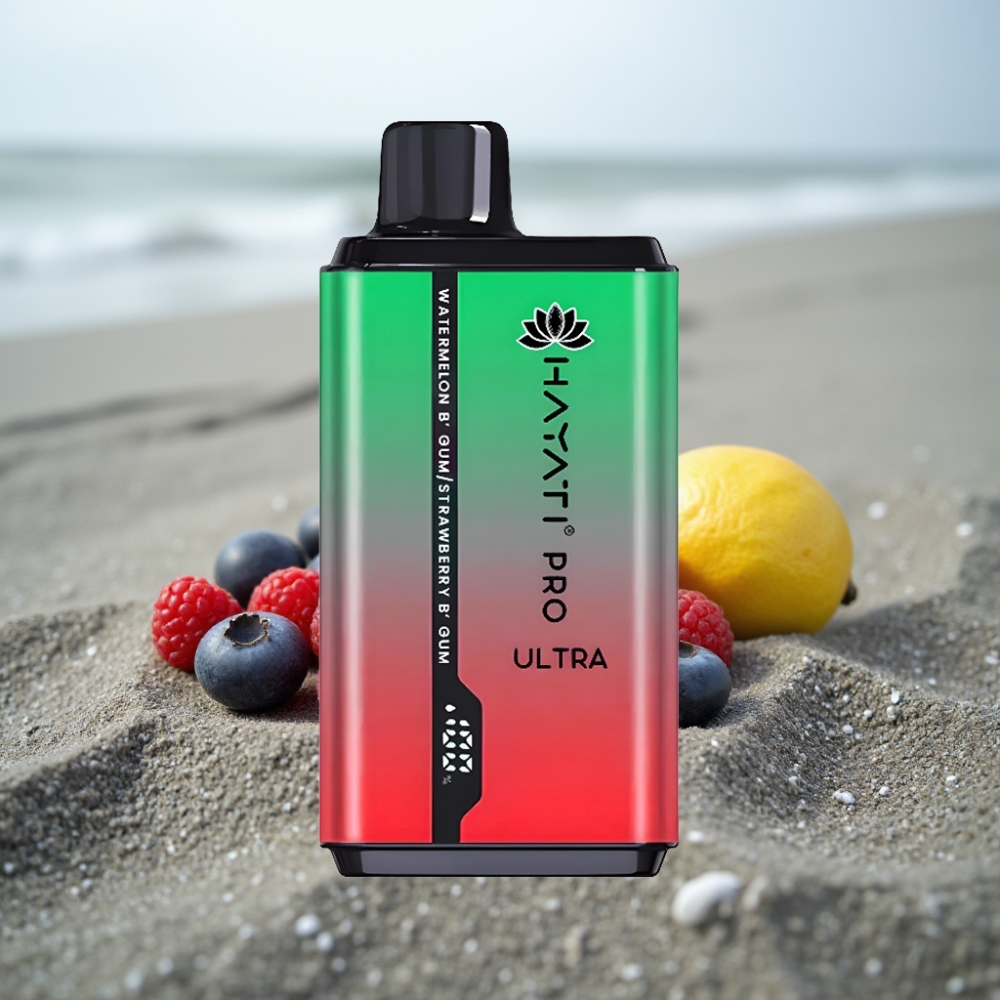 Hayati Pro Ultra 15000 Puffs 850mAh 2×12ml 2 Jagoda Malina Wiśnia Cytryna  Jagoda