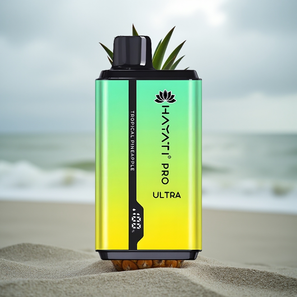 Hayati Pro Ultra 15000 Puffs 850mAh 2×12ml 2 Smak Tropikalny Ananas