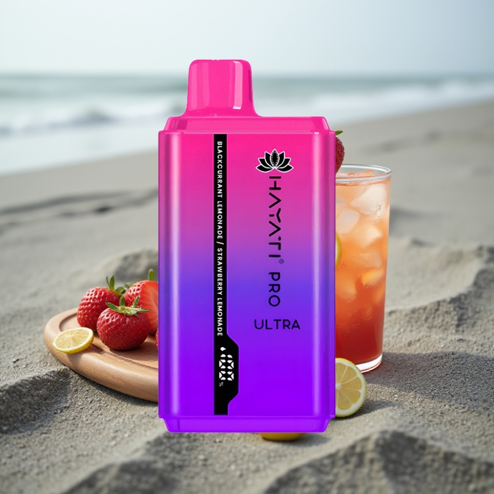 Hayati Pro Ultra 15000 Puffs Czarna Porzeczka Lemonada Truskawkowa Lemonada 2×12ml 2 49 Smaków