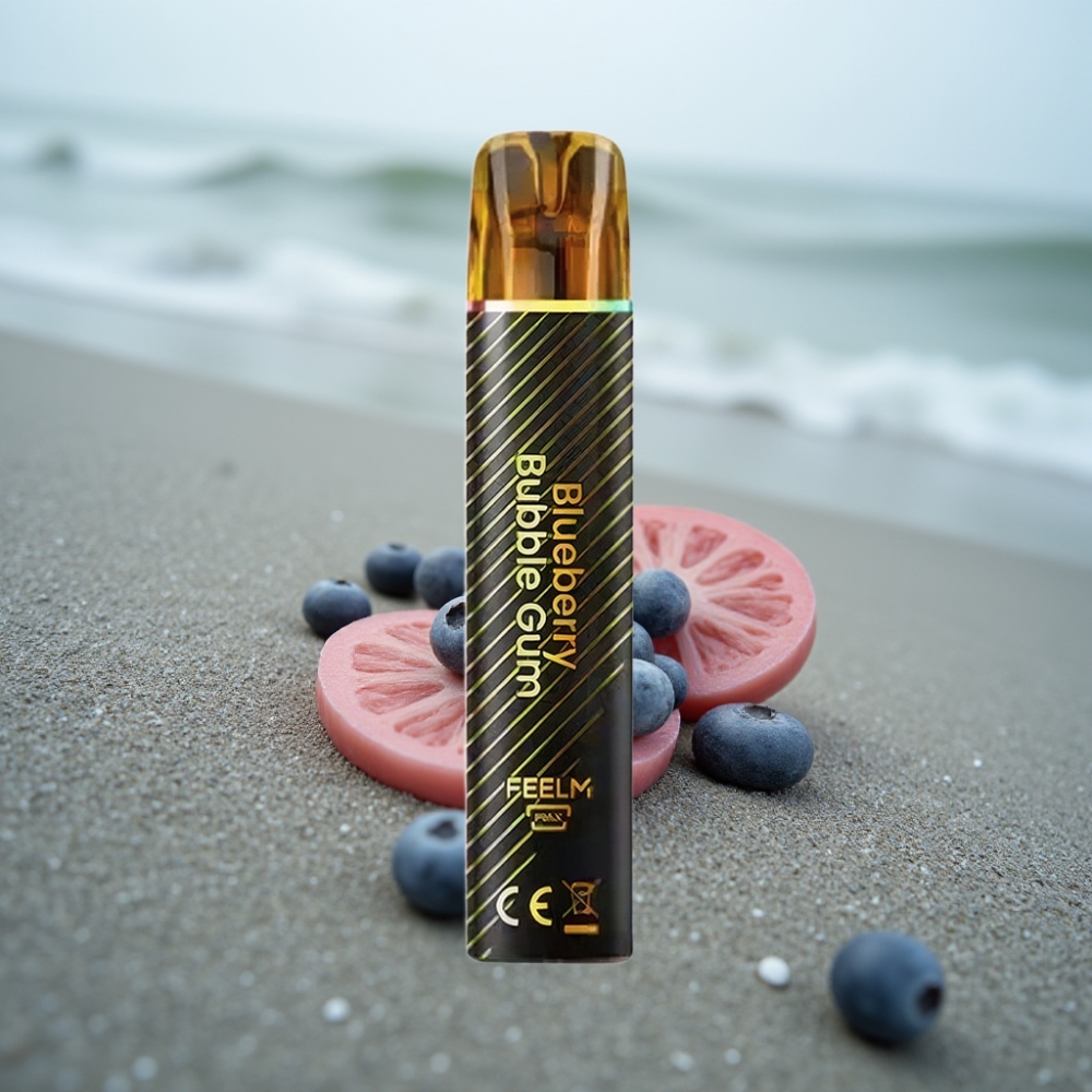 JNR BlackGolden 800 Puffs 2ml TPD Bez Ładowania Aromat Jagodowa Guma Balonowa