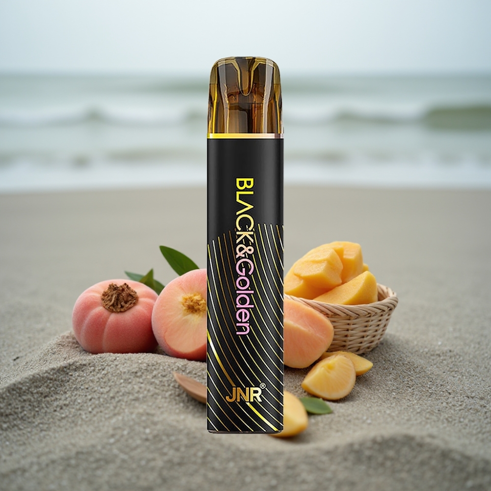 JNR BlackGolden 800 Puffs 550mAh 2ml Brzoskwiniowo-Mangoowy Disposable Vape TPD