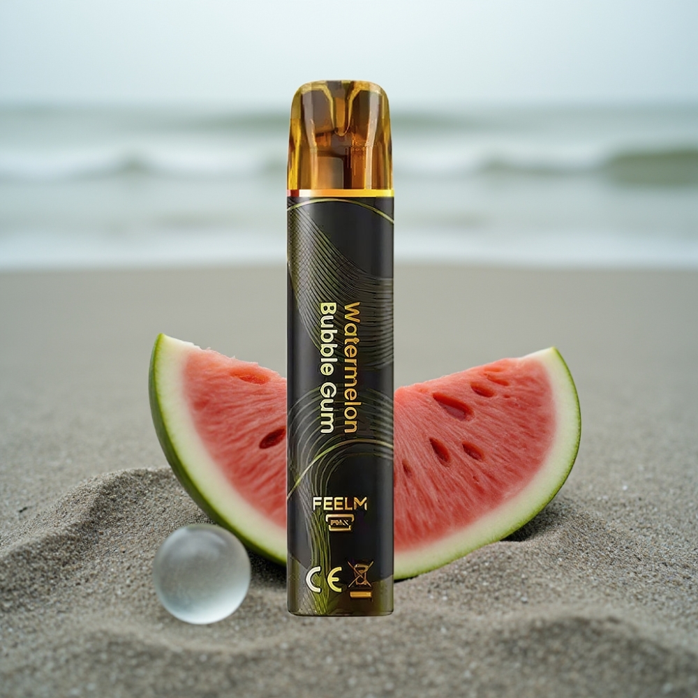 JNR BlackGolden 800 Puffs Disposable Vape Arbuzowa Guma Balonowa 550mAh 2ml TPD