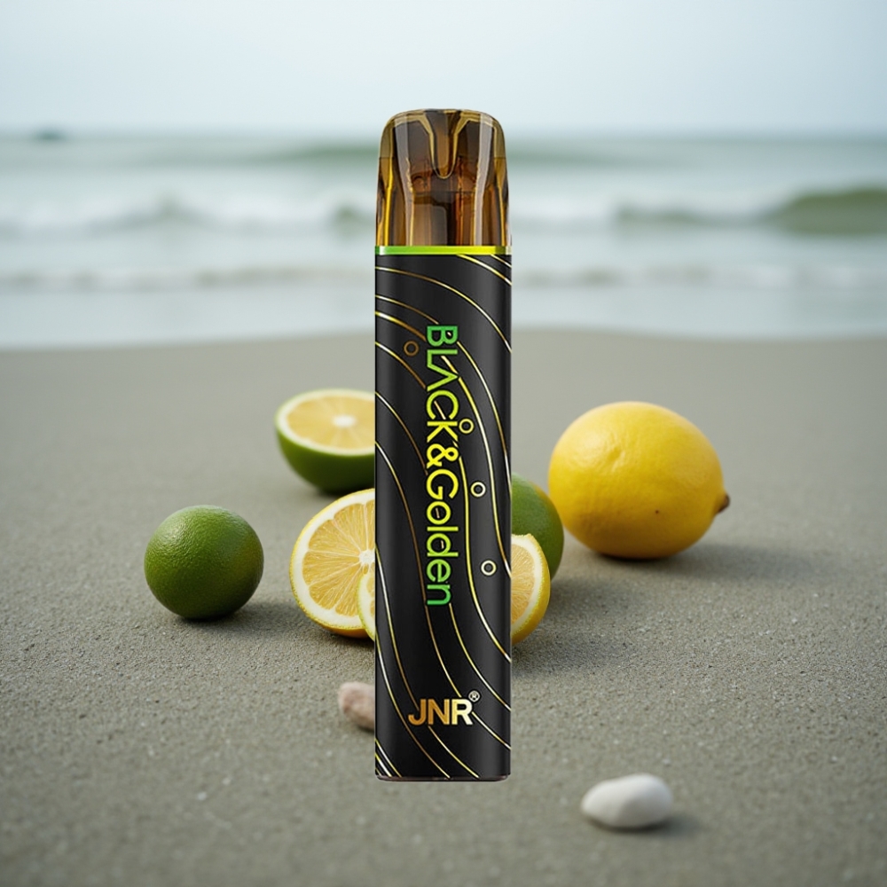 JNR BlackGolden 800 Puffs Disposable Vape Cytryna  Lime 550mAh 2ml TPD 2