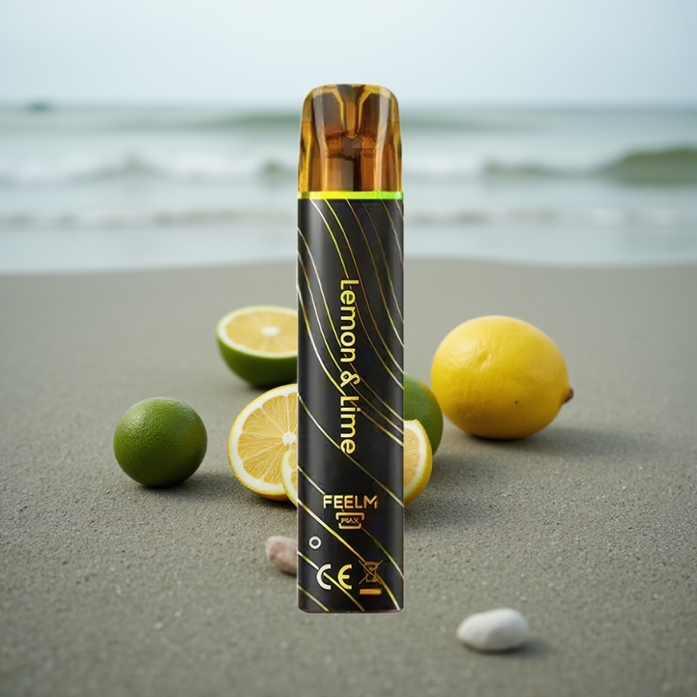 JNR BlackGolden 800 Puffs Disposable Vape Cytryna  Lime 550mAh 2ml TPD 2