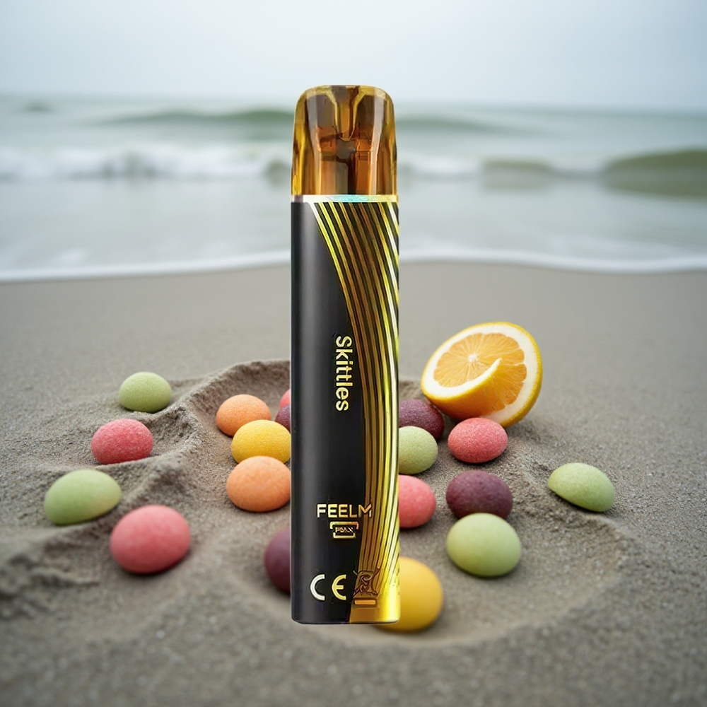 JNR BlackGolden 800 Puffs Skittles Disposable Vape 550mAh 2ml TPD 2