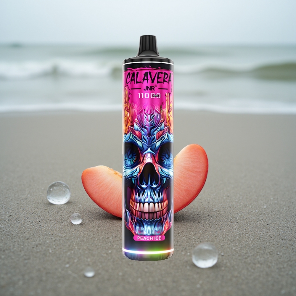JNR Calavera 11000 Puffs Brzoskwiniowy Lód Ładowanie Type-C 850mAh 21ml
