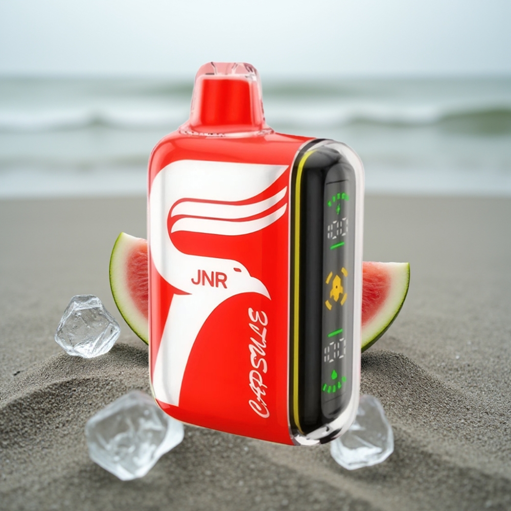 JNR Capsule 15000 Puffs Dual Mesh Coil Smart LED Display Arbuzowy Lód