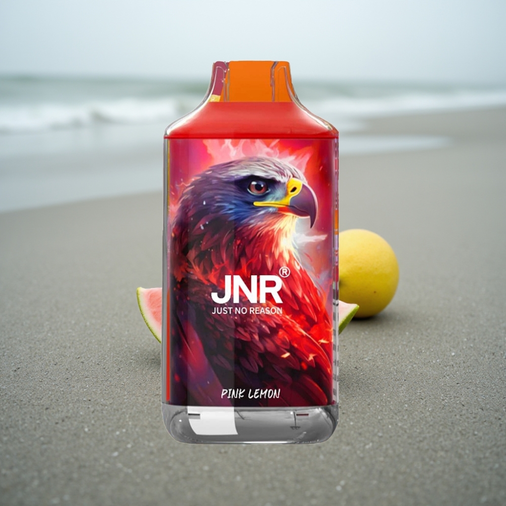 JNR Falcon 16000 Puffs Dispozycyjny E-papieros Różowa Cytryna 850 mAh Dual Mesh Coil