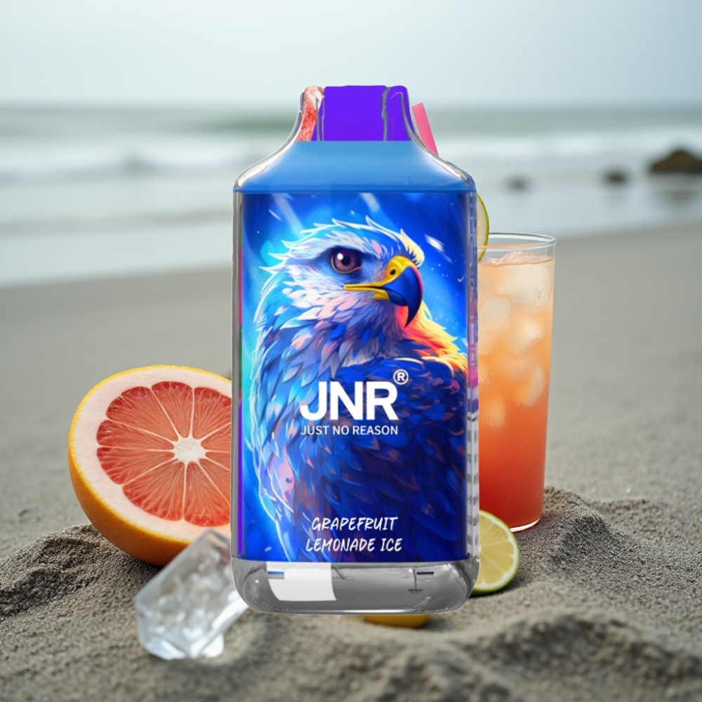 JNR Falcon 16000 Puffs Dual Mesh 22ml Grejpfrutowa Lemoniada Lód Typ C LED 02