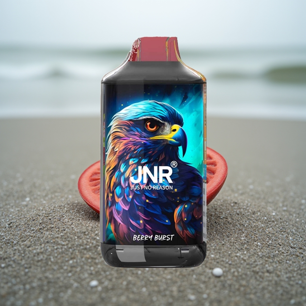 JNR Falcon 16000 Puffs E-papieros Jednorazowy Berry Burst 22ml Dual Mesh Coil 850 mAh