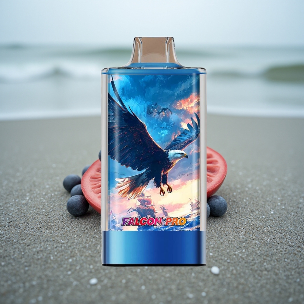 JNR Falcon Pro 28000 Disposable Vape 30ml 5 Nikotyny Smak Niebieska Malina Wiśnia