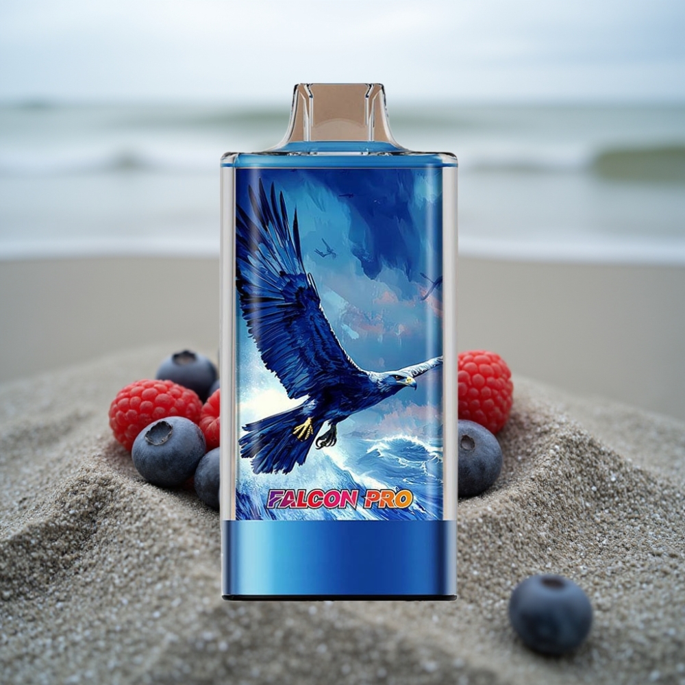 JNR Falcon Pro 28000 Disposable Vape 30ml 950mAh 5 Nikotyny Jagoda-Kwaśna Malina