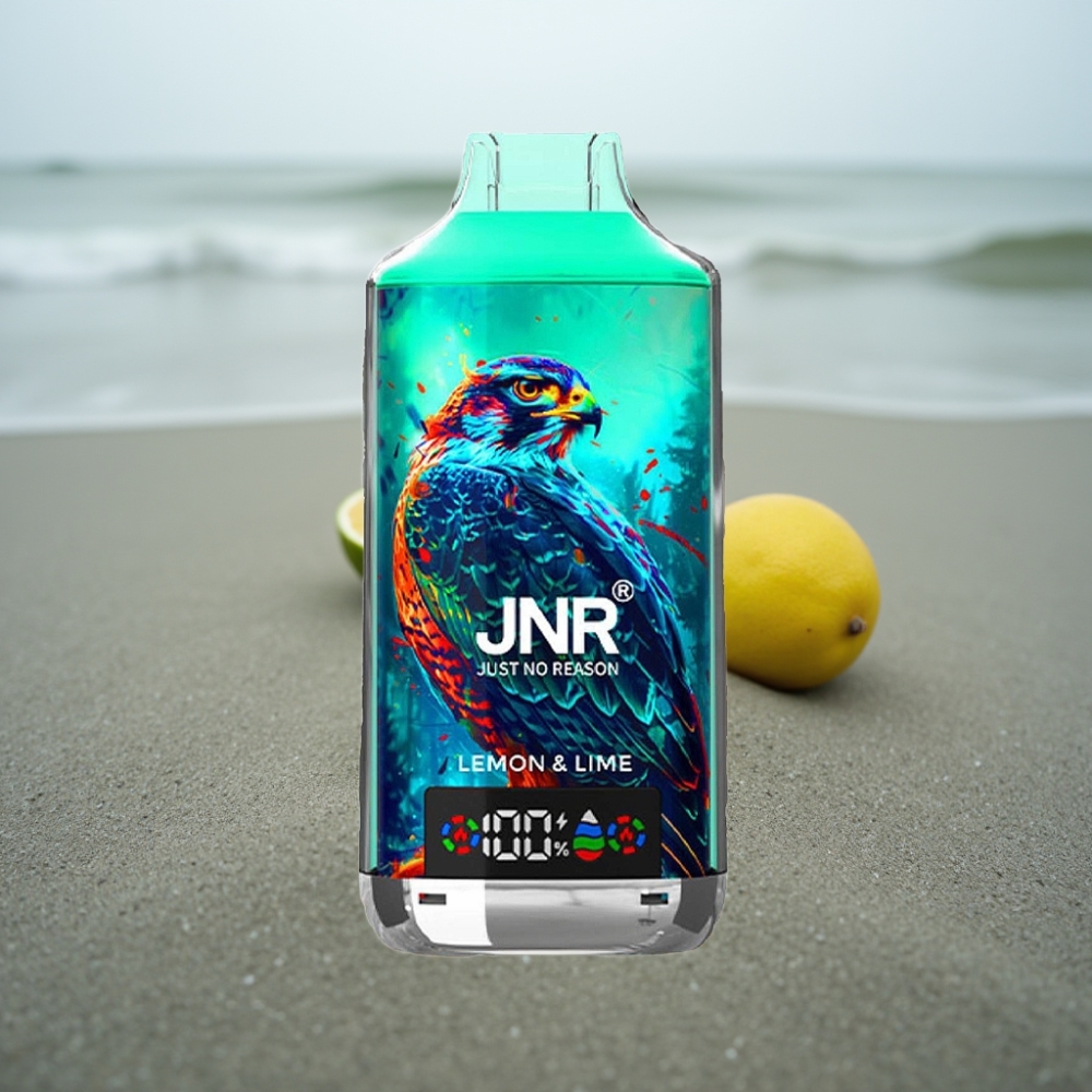 JNR Falcon X 18000 Puffs Cytrusowa Limonka 24ml 750mAh Dual Mesh Coil Type-C