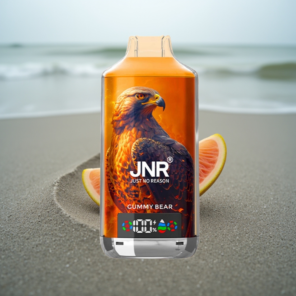 JNR Falcon X 18000 Puffs Dmuchówka Jednorazowa Żelkowy Miś 750mAh 24ml Dual Mesh Coil