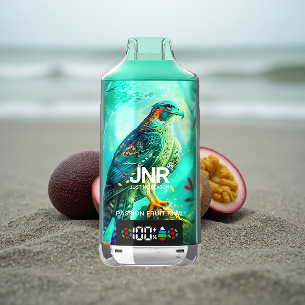 JNR Falcon X 18000 Puffs Smak Mango Kiwi 24ml Dual Mesh Coil Typ-C