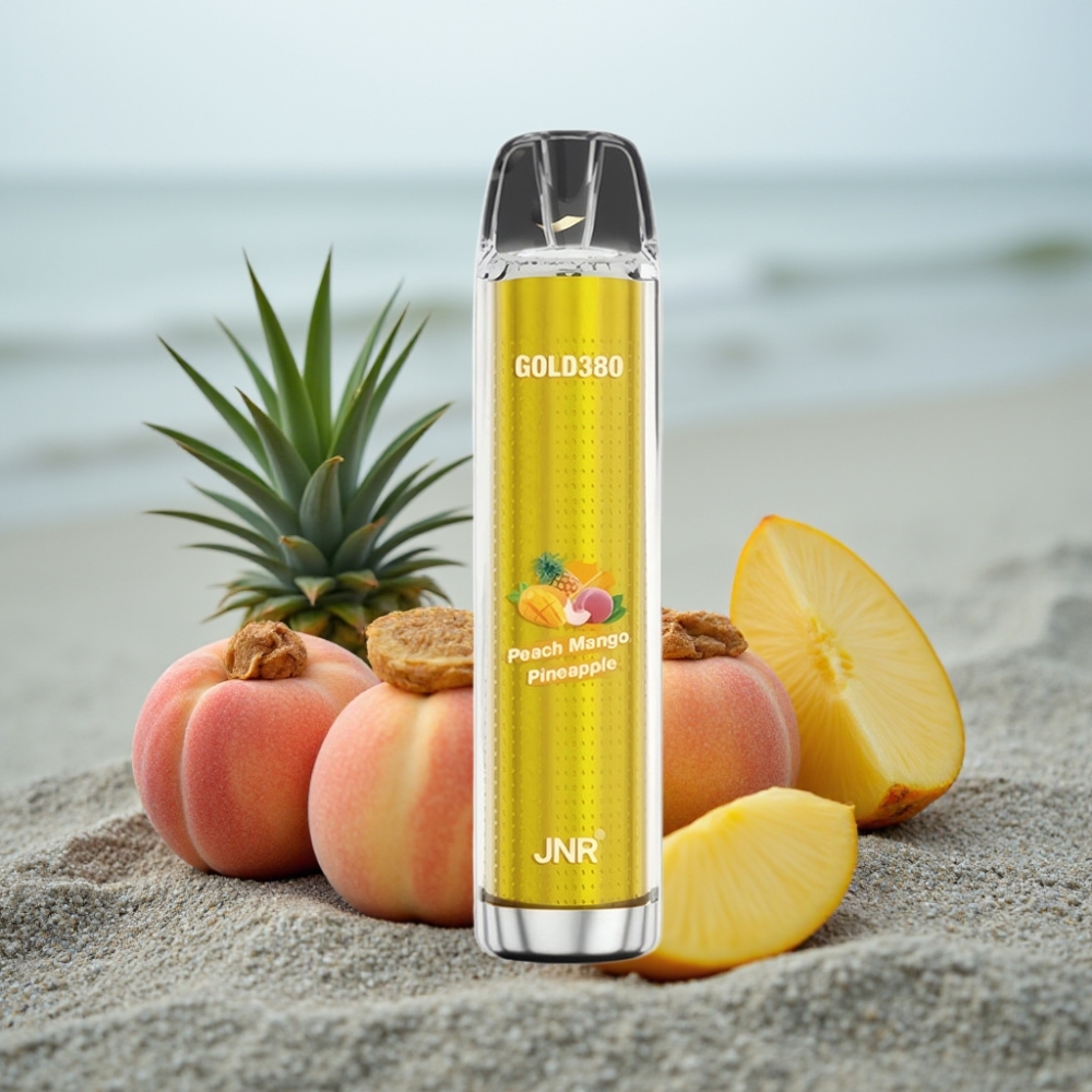 JNR Gold380 6000 Puffs Bateria 1500mAh Mango Brzoskwinia Ananas