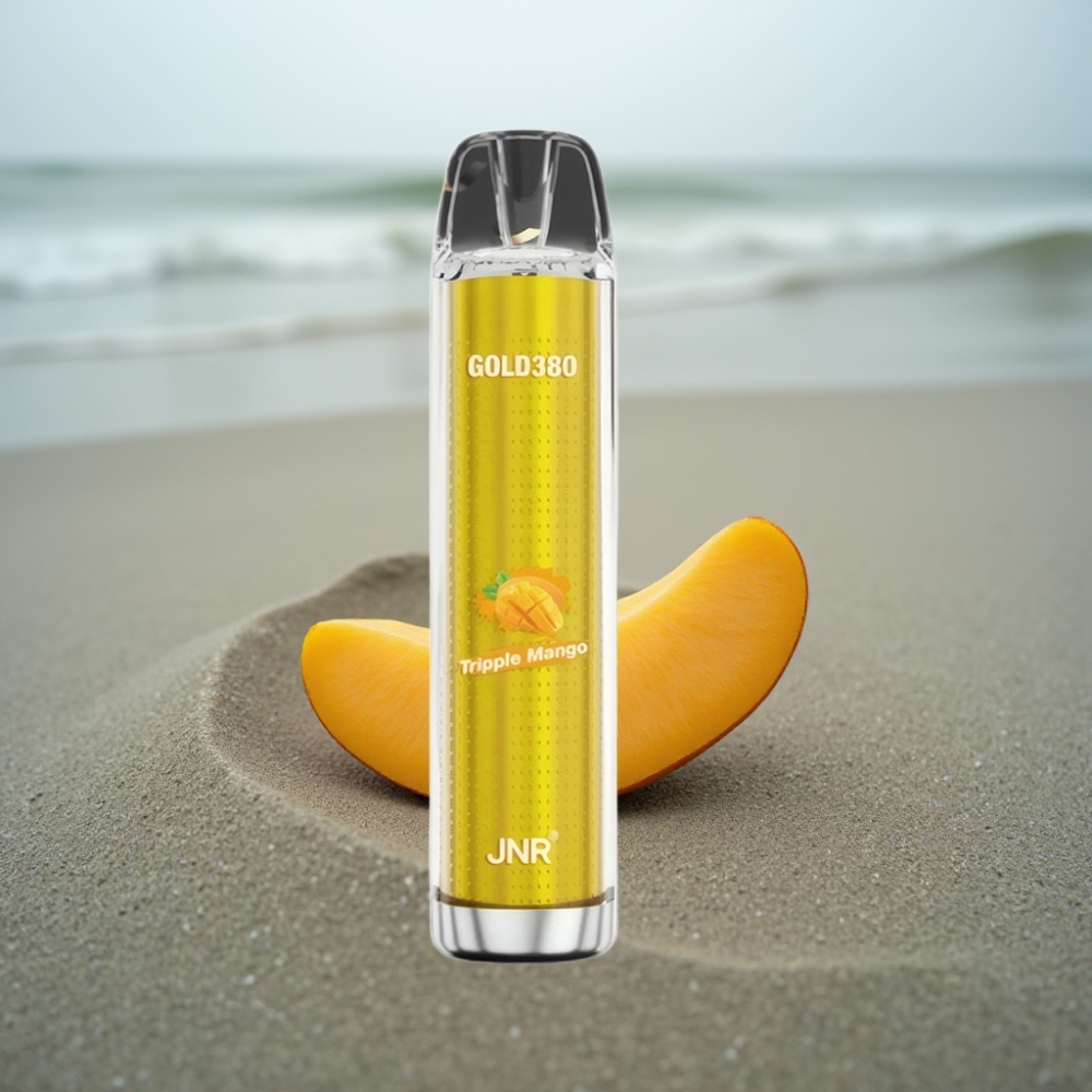 JNR Gold380 6000 Puffs Disposable Vape Potrójne Mango 1500mAh 13ml