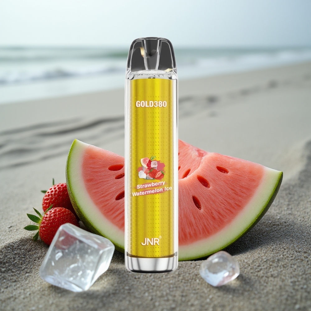JNR Gold380 6000 Puffs Disposable Vape Truskawka Arbuz Lód 1500mAh 13ml