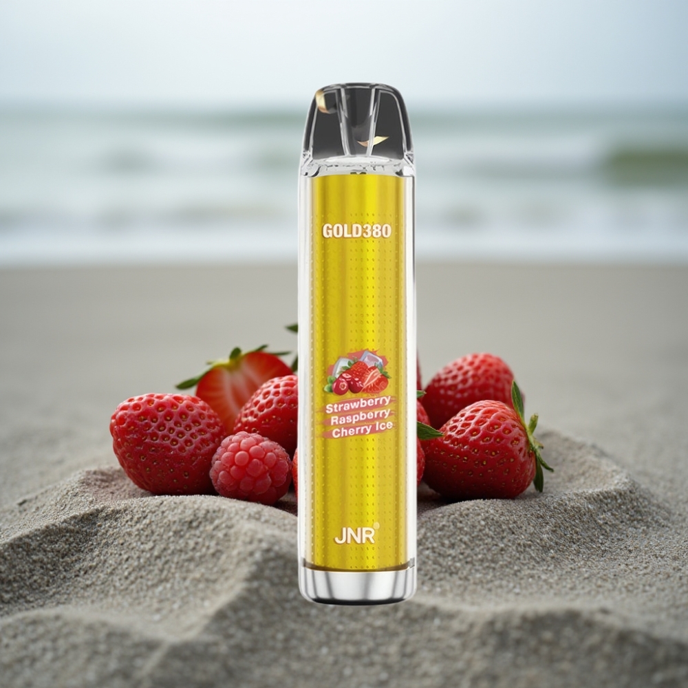 JNR Gold380 6000 Puffs Truskawka Malina 1500mAh 13ml