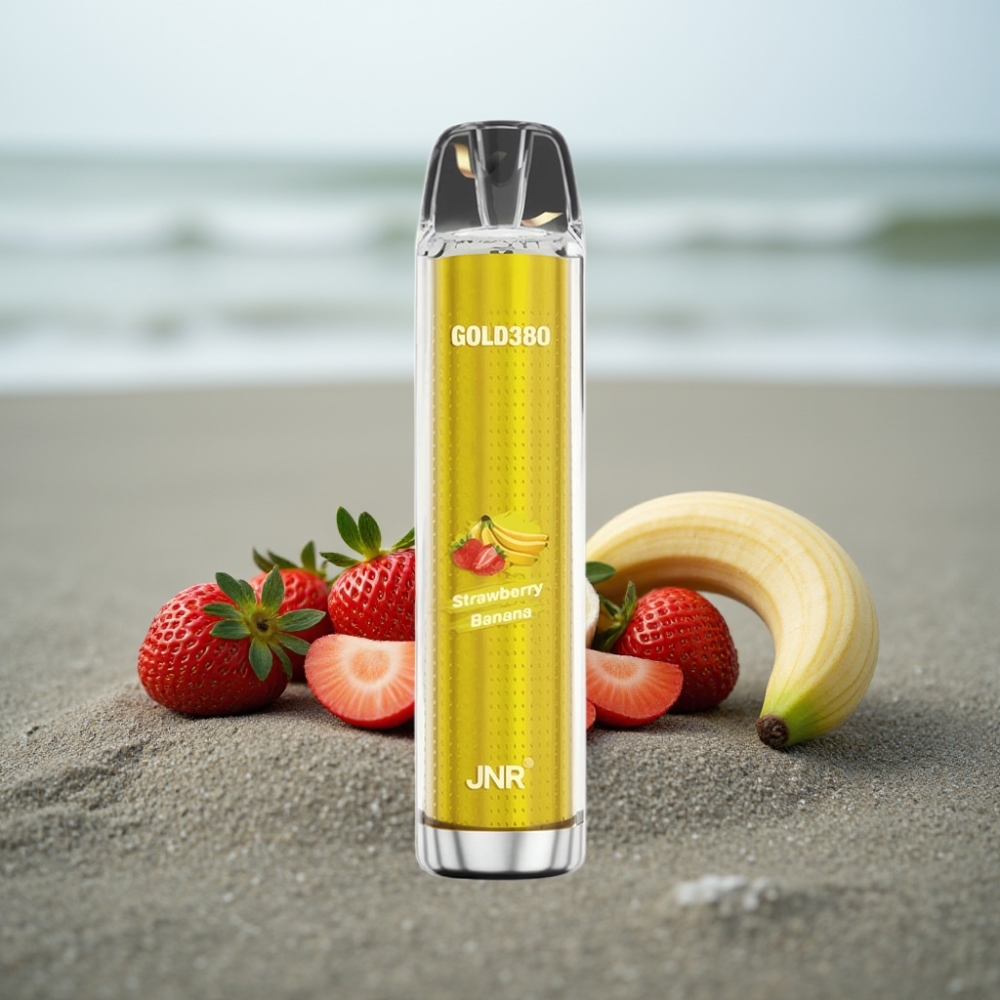 JNR Gold380 6000 Puffs Truskawkowo-Bananowy 1500mAh 13ml