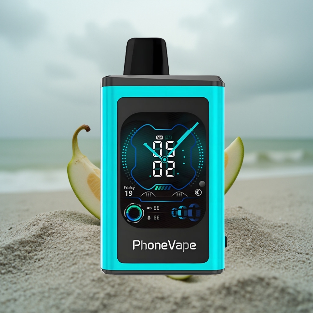 JNR PhoneVape 30000 zaciągnięć Jednorazowy Vape Miami Mięta 850mAh Turbo Aplikacja