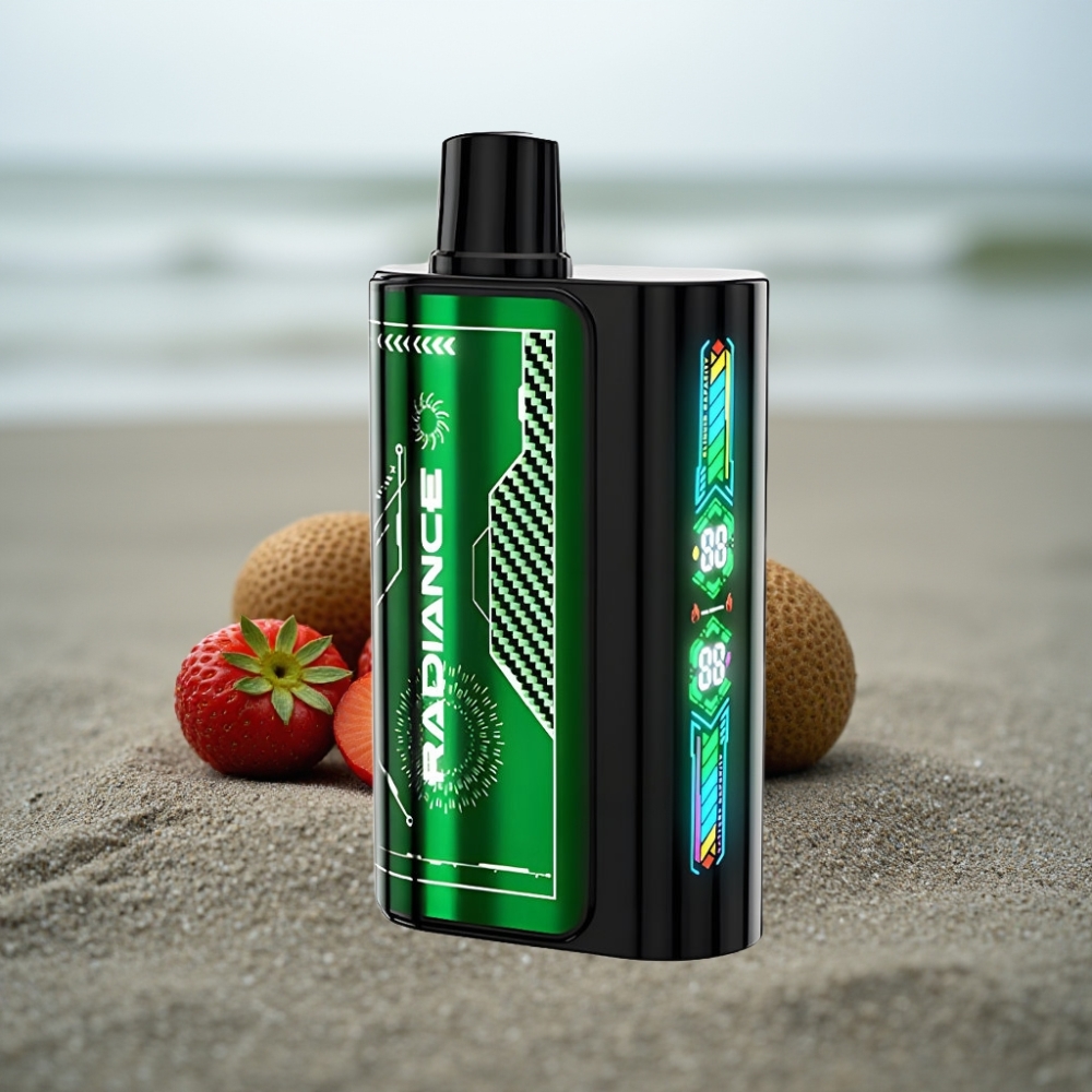 JNR Radiance 31000 Puffs Dual Mesh Smart Screen Type-C Truskawka Kiwi