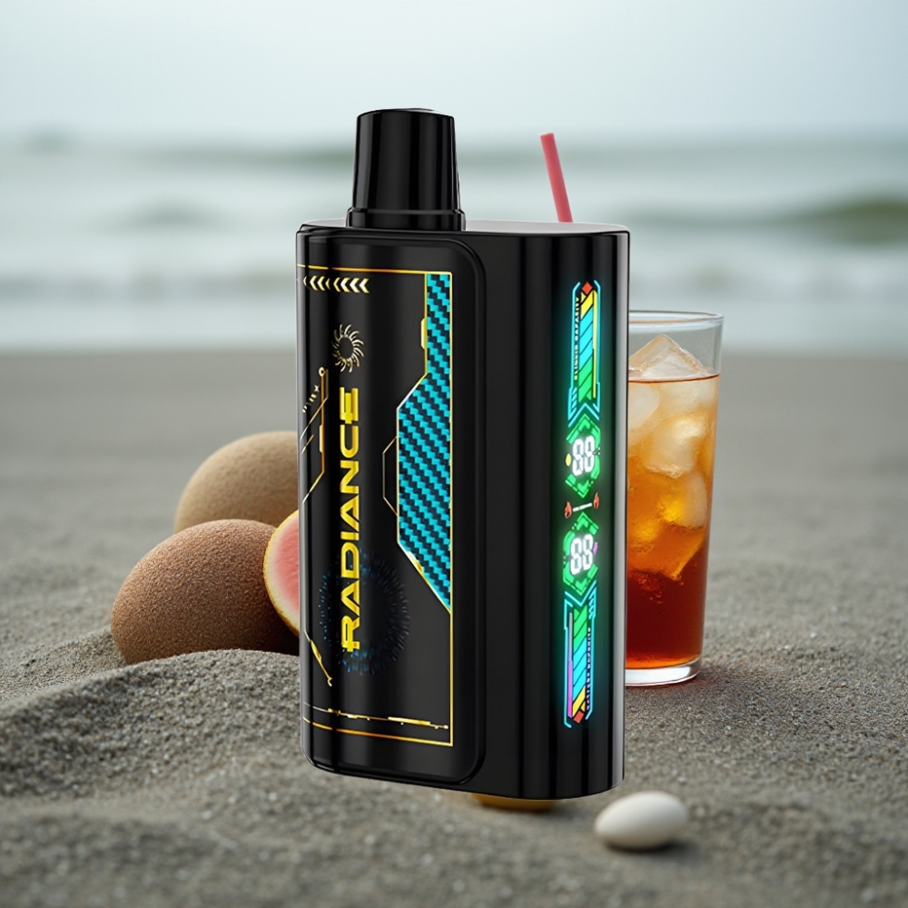 JNR Radiance 31000 Pufów Jednorazowy E-papieros GAZOWANA WIŚNIOWA COLA 28ml Dual Mesh Typ-C