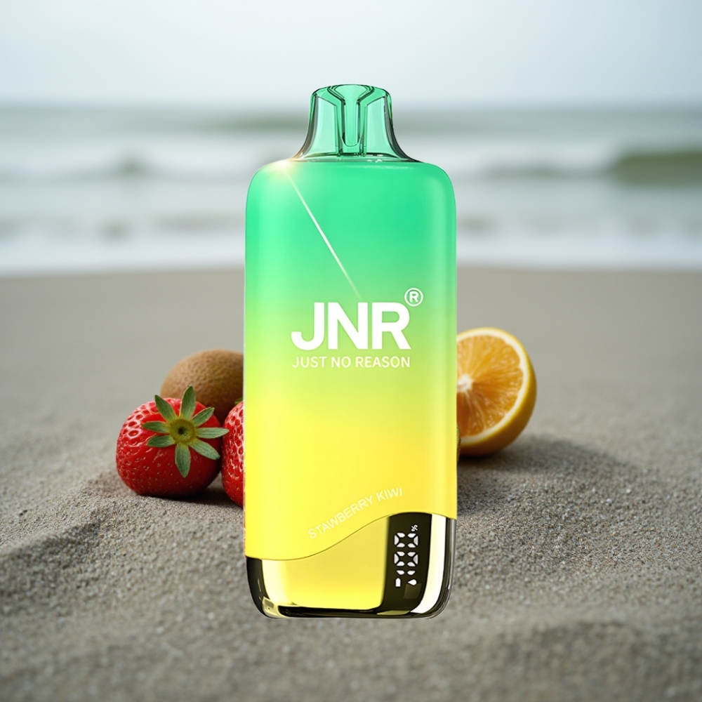 JNR Rainbow 10500 Puffs Disposable Vape Truskawka Kiwi 18ml 600mAh USB-C