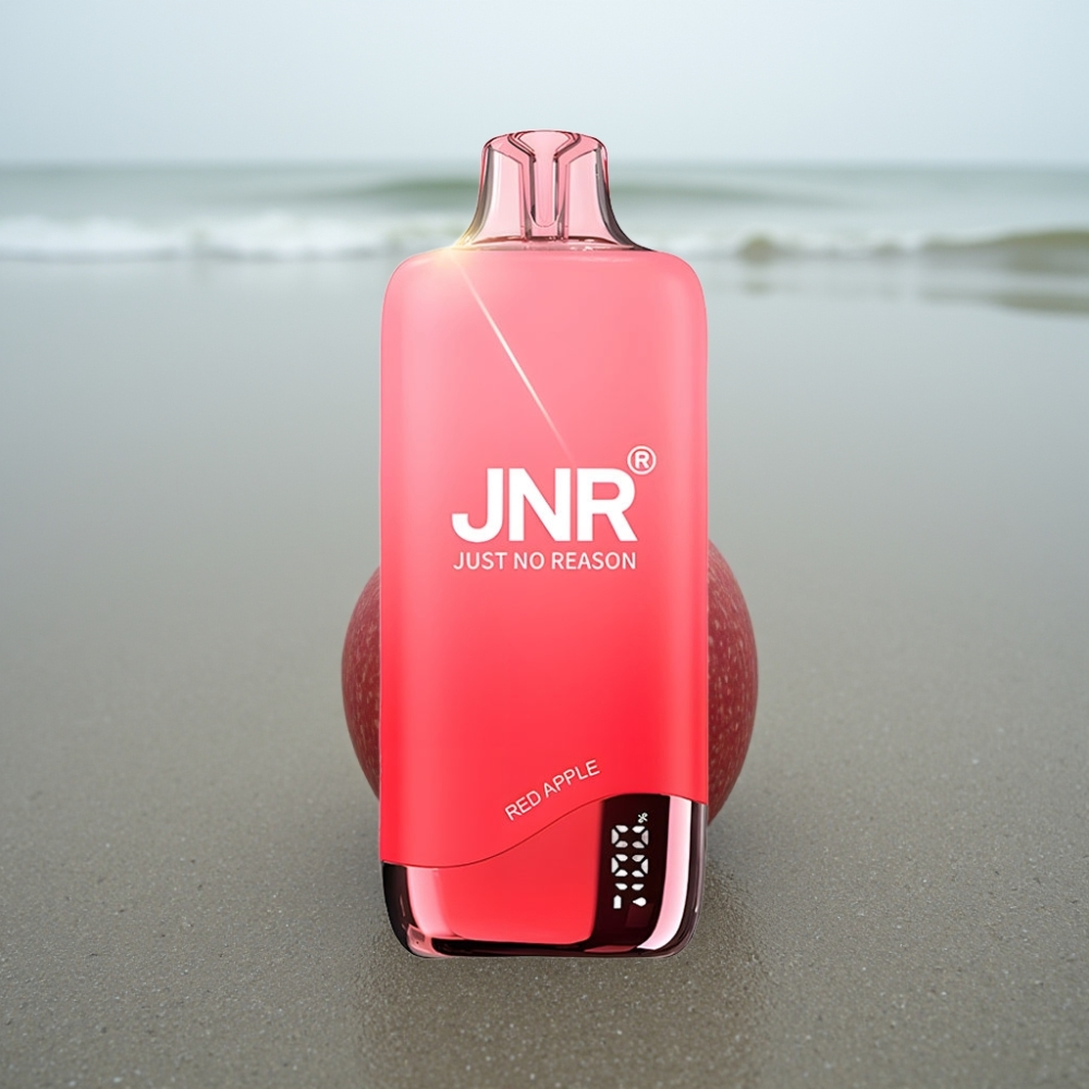 JNR Rainbow 10500 Puffs Jednorazowy E-papieros Czerwone Jabłko 18ml USB-C