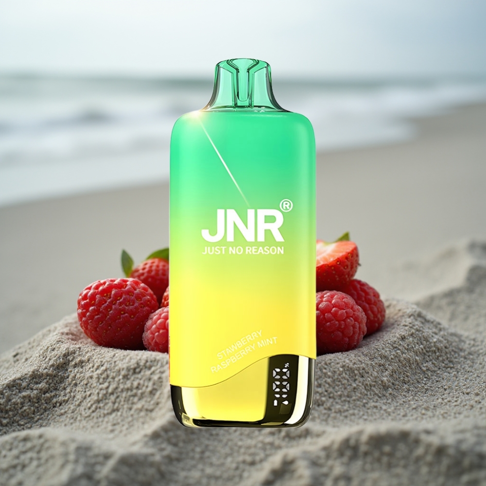 JNR Rainbow 10500 Puffs Jednorazowy E-papieros Truskawka Malina Mięta 18ml USB-C