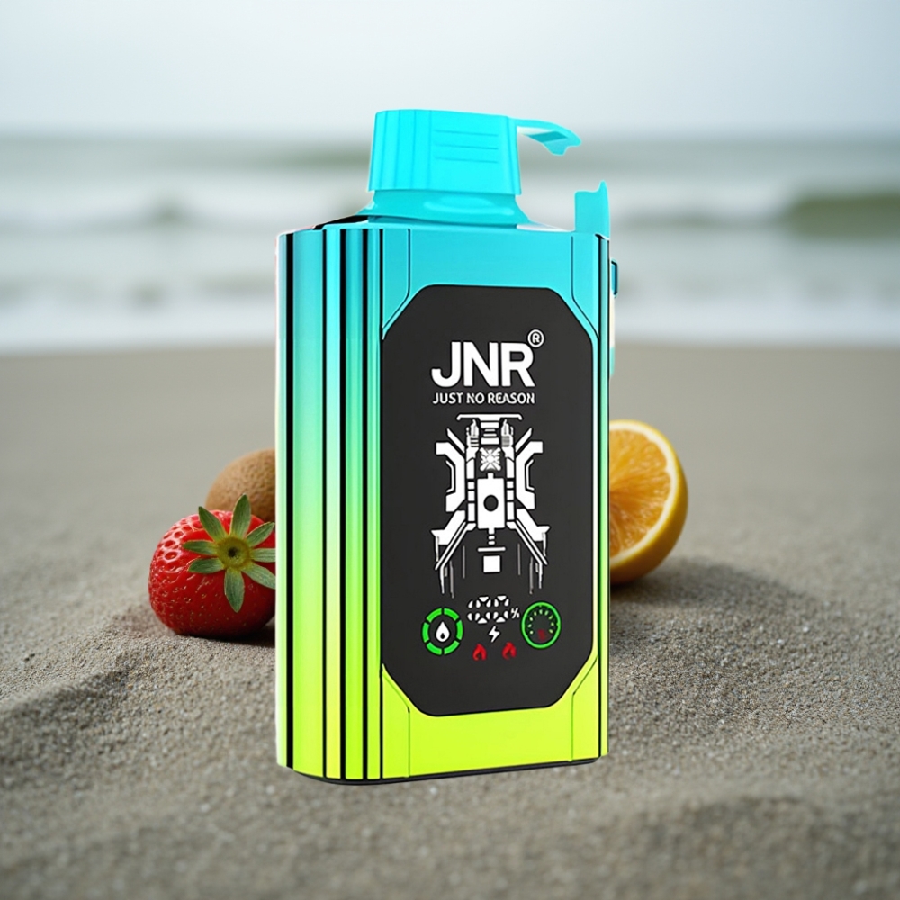 JNR Shisha Hookah Box 20500 Puffs HD Display 1000mAh 25ml Truskawka Kiwi