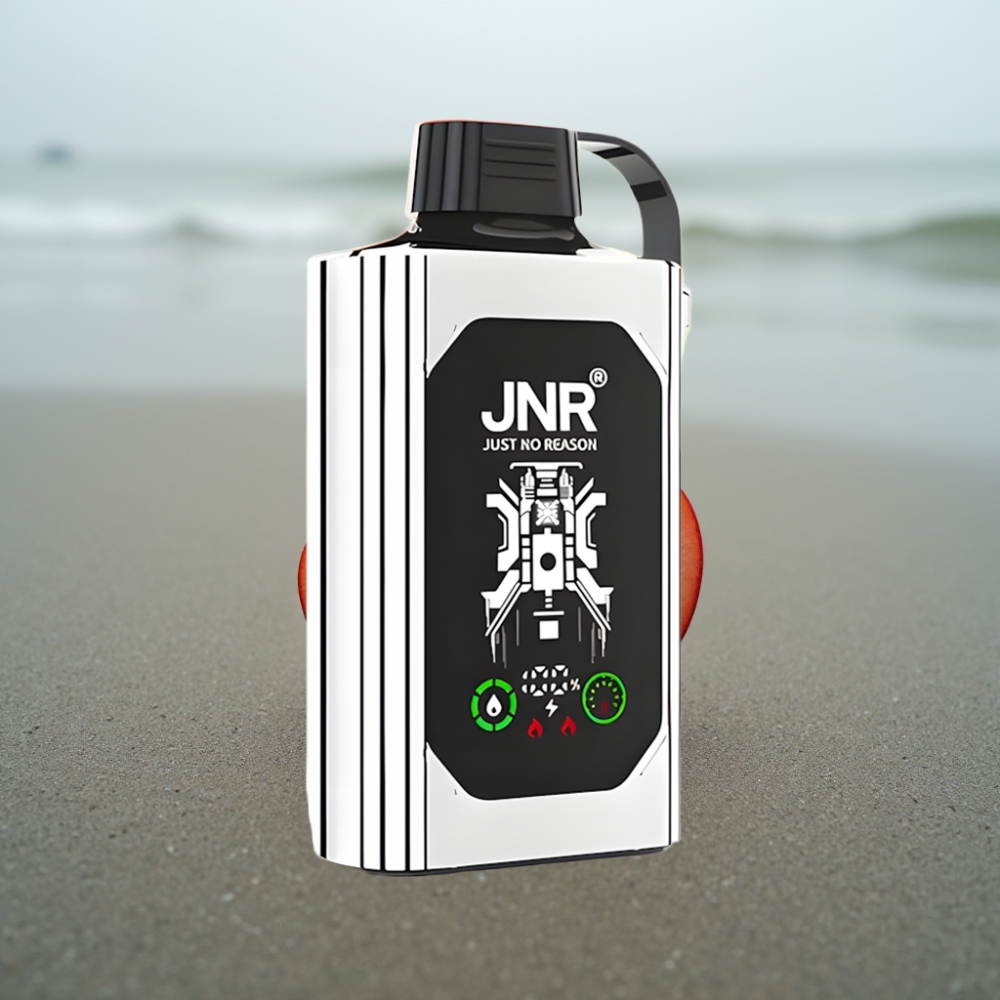 JNR Shisha Hookah Box 20500 Puffs Pod Jednorazowy Podwójne Jabłko HD Display 1000mAh Type-C