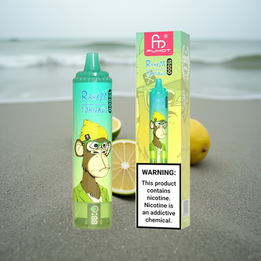 RandM Fumot Tornado 15000 Płynów 25ml 850mAh Cytrus Limonka