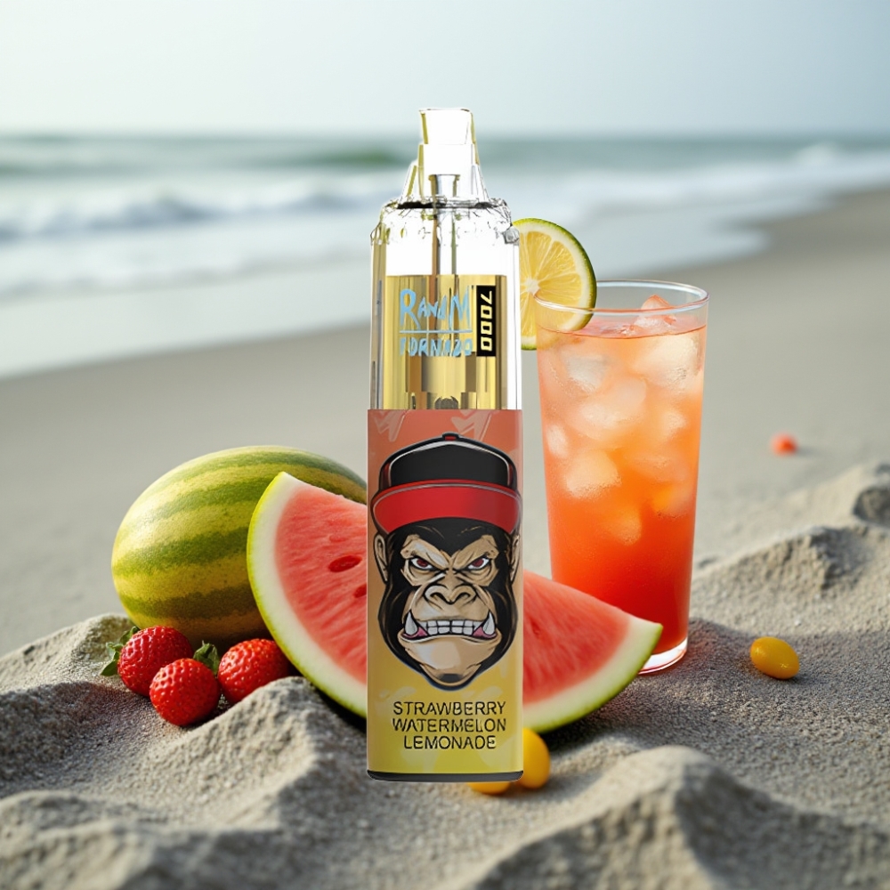RandM Fumot Tornado 7000 Puffs 14ML 850MAH Truskawka Arbuz Lemonada