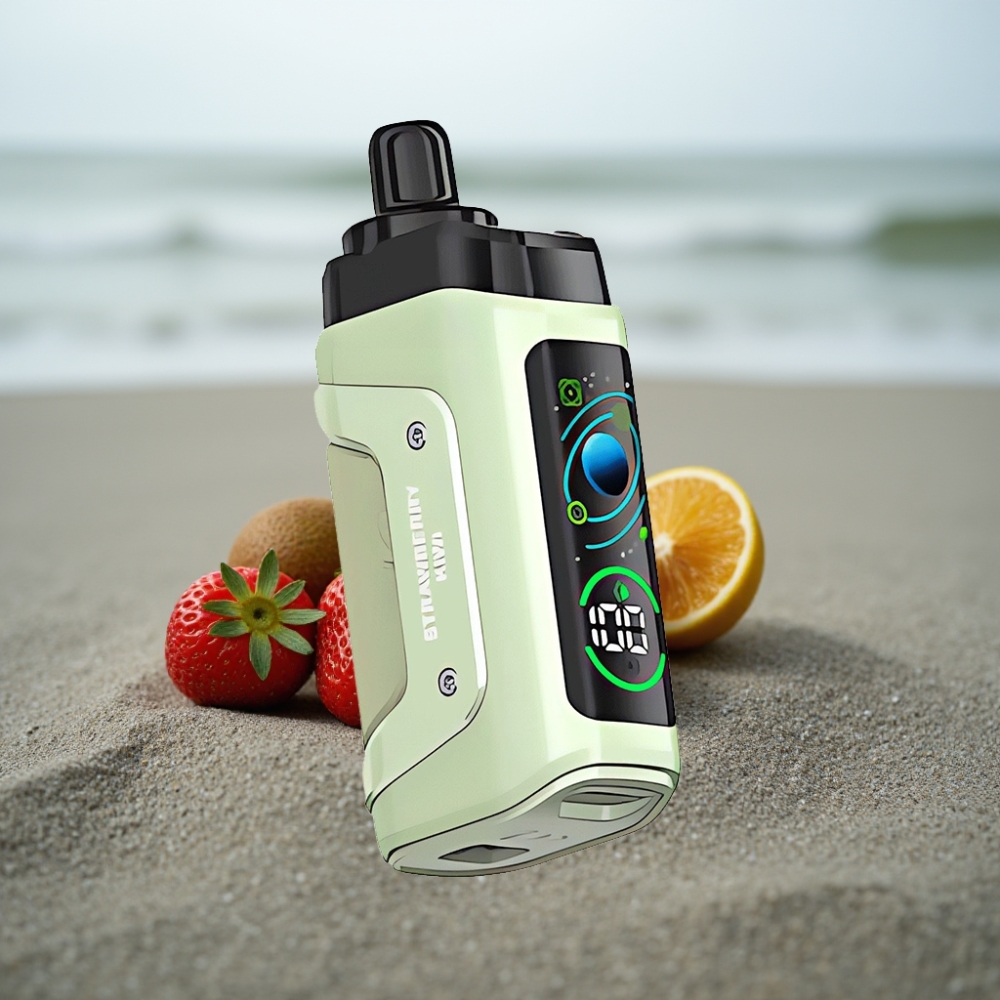Razz Bar 45000 Puffs Jednorazowy Vape Truskawka Kiwi 10 Ohm Mesh Typ-C