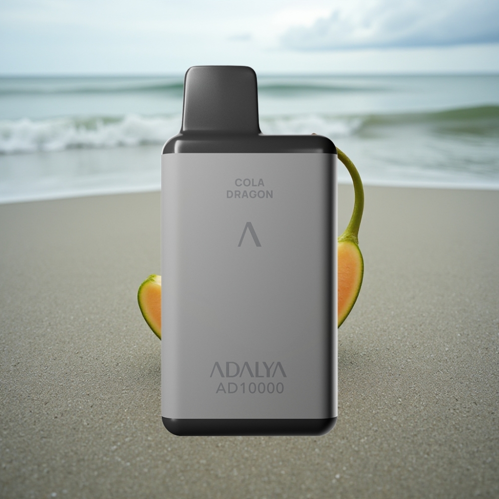 Adalya AD 10000 Puffs Jednorazowe E-papierosy Hawaii Szary Kosmiczny USB-C 14 ml
