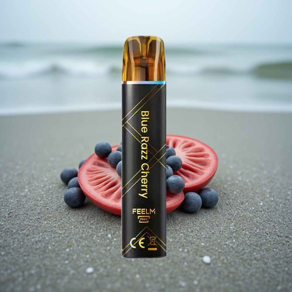 JNR Black&Golden 800 Puffs 2ml 2% Nikotyna Smak Niebieska Malina Wiśnia