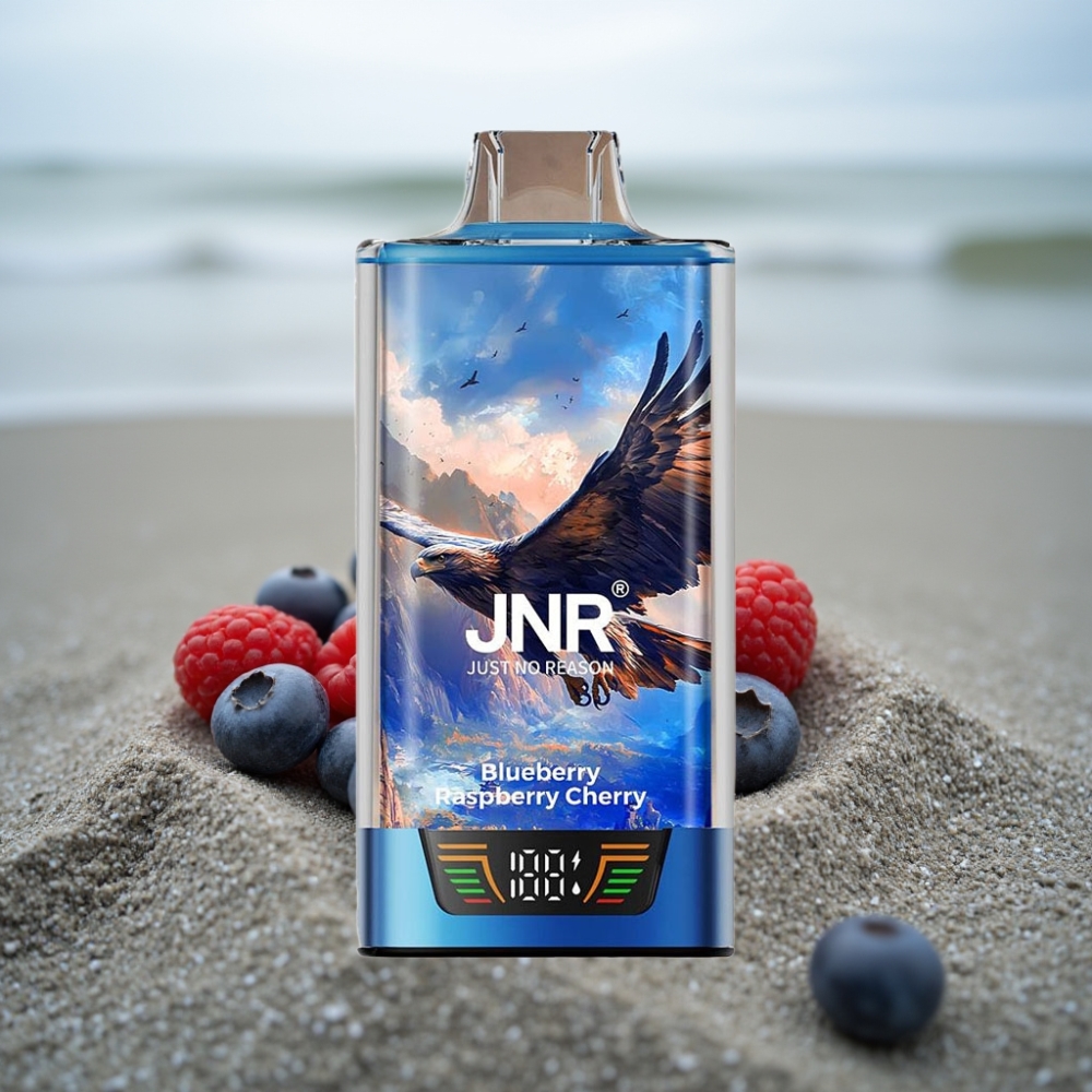 JNR Falcon Pro 28000 Dym Jednorazowy Borówka Malina Wiśnia, 30ml, 950mAh, 5% Nikotyny