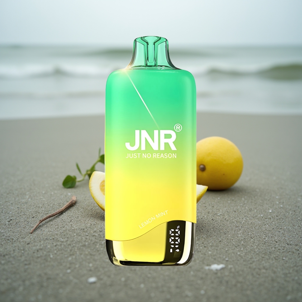 JNR Rainbow 10500 Puffs Jednorazowe E-papierosy Cytryna Mięta, 600mAh, 18ml