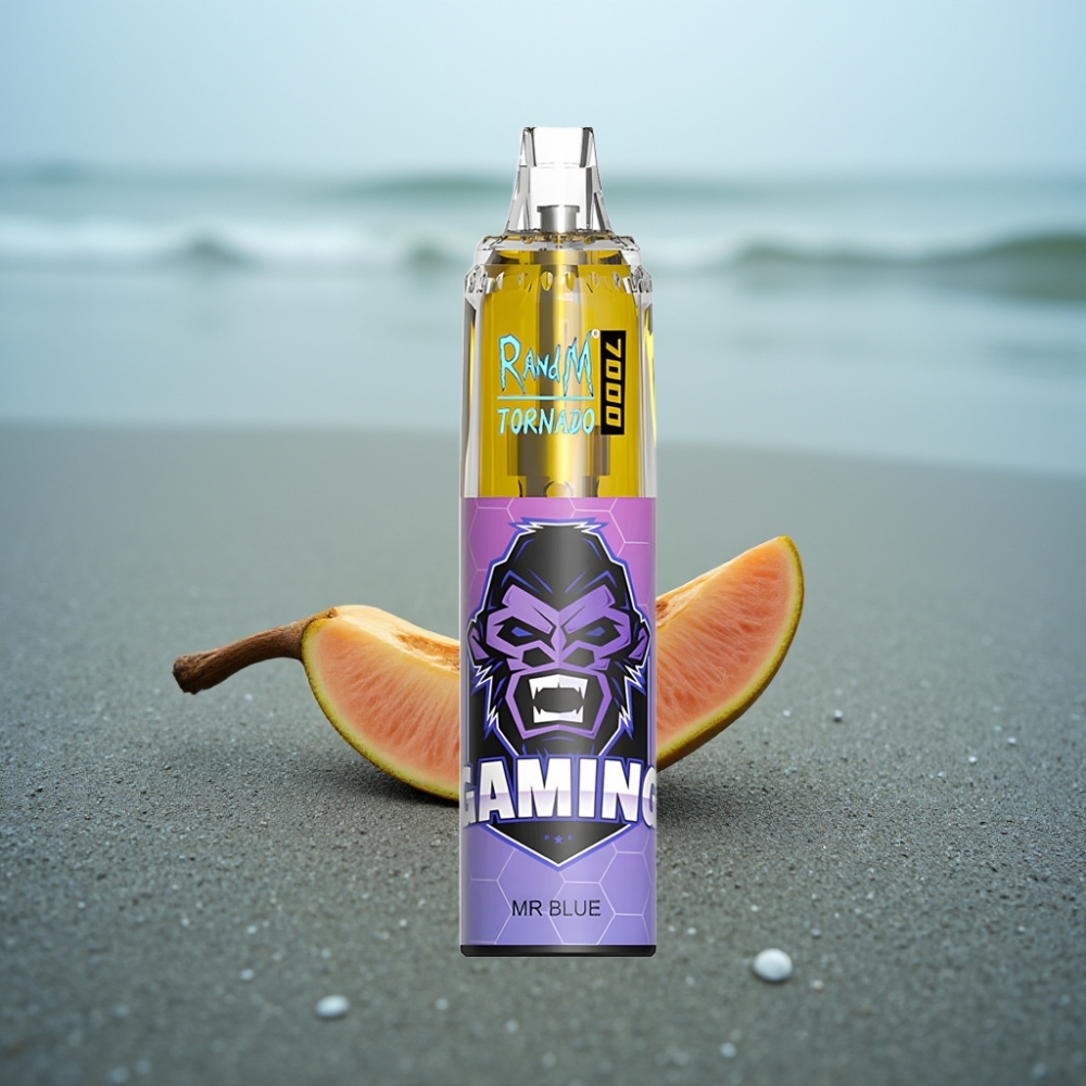 RandM Fumot Tornado 7000 Dymek Jednorazowy Dr. Blue, 14 ML, 850 MAH, Mesh Coil